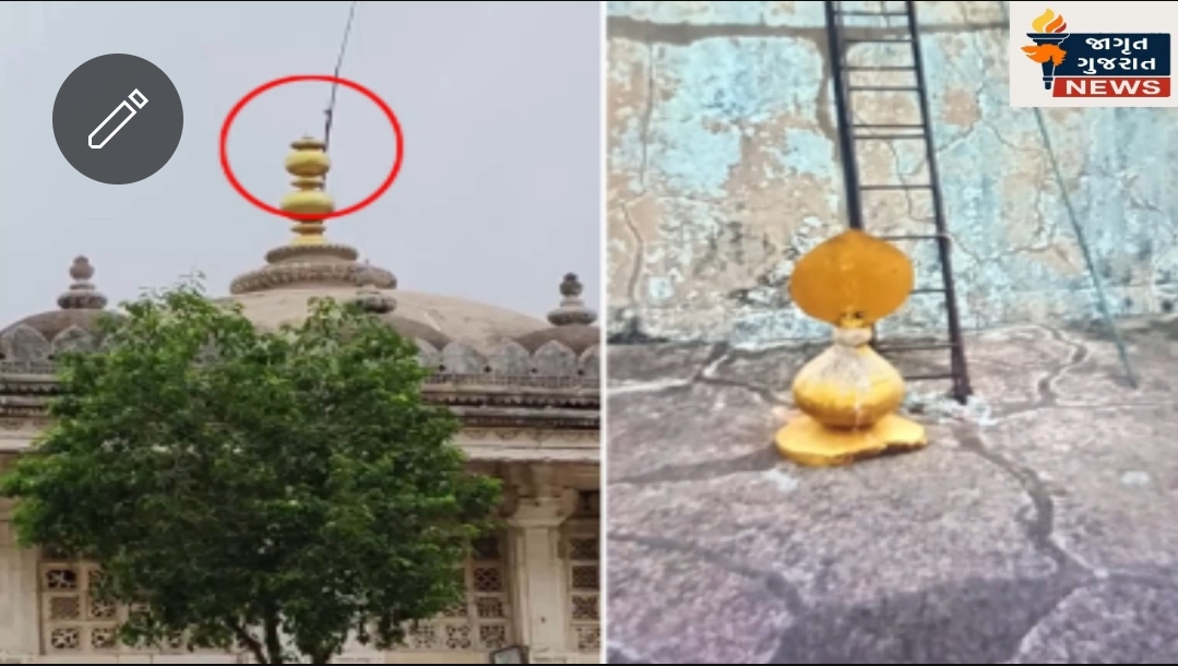 અમદાવાદના સરખેજ રોજાના  મજ્જીદના ગુંબજ ચોરીનો ભેદ ઉકેલાયો…!!!